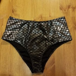 Hot Topic Silver Mermaid Bikini Bottom